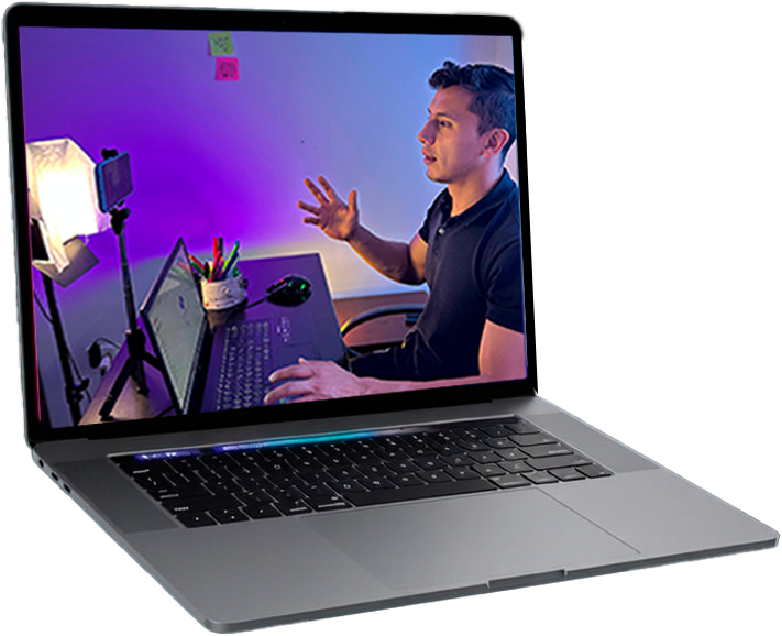 Laptop presentation